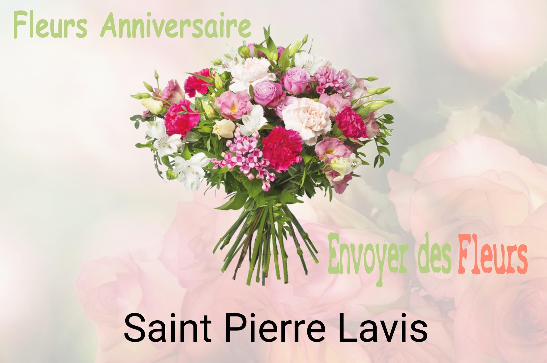 Bouquet de fleurs d’anniversaire livré à Saint-Pierre-Lavis