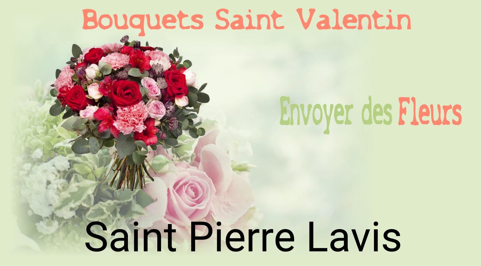 Roses de Saint-Valentin livrées à Saint-Pierre-Lavis